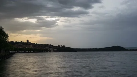 Lake Bolsena - Timelapse Stock Footage 197112271