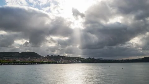 Lake Bolsena - Timelapse Stock Footage 197112396