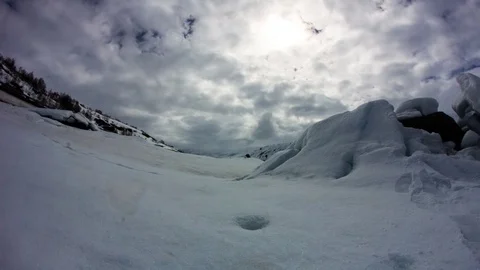 Lake Break Stock Footage 93041556