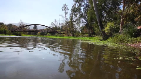 Lake Bridge 스톡 동영상 66389237