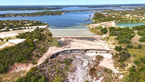 Lake Brownwood Stock Footage 295594017