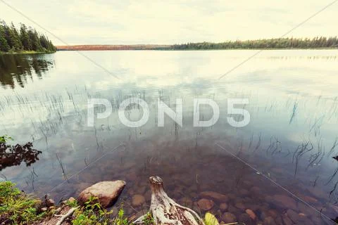 Lake in Canada Stock Photos