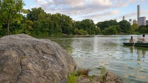 The Lake Central Park Stock Footage 115221612
