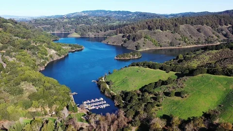 Lake Chabot Stock Footage 124691888