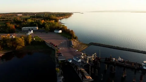 Lake Champlain Ferry Stock Footage 318380235