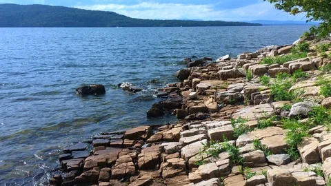 Lake Champlain in Vermont Stock Footage 94643745