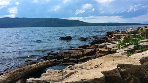 Lake Champlain in Vermont Stock Footage 94643884