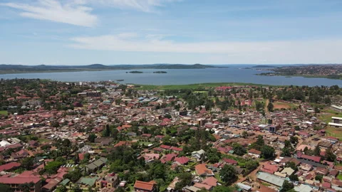 From Lake to City: A Drone's View" 스톡 동영상 278733985