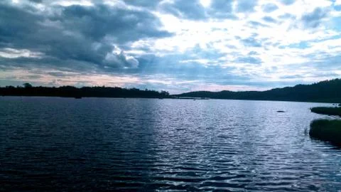 Lake &amp; Cloud Stock Photos