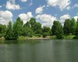 Lake With Clouds Time Lapse SD Footage