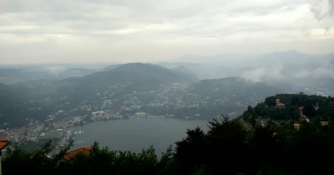Lake Cloudy Time-Lapse  (4K) Stock Footage 56450542