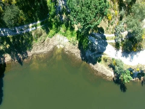 Lake coast 스톡 동영상 73626140