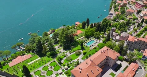 Lake Como 2022 Video stock 198088705