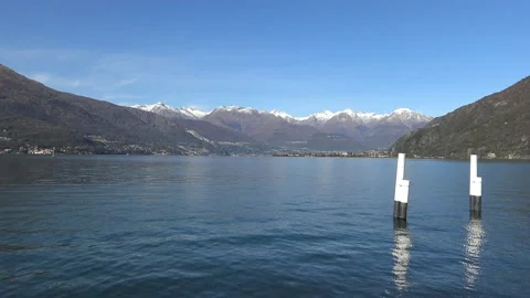 The Lake Como from Bellano Stock-Footage 142104722