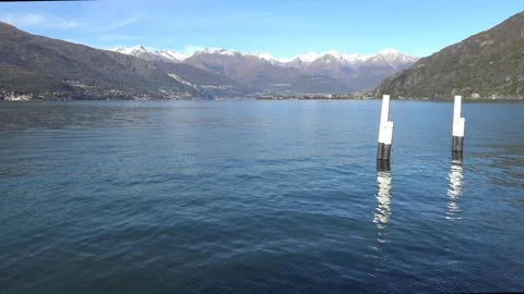 The Lake Como from Bellano Vídeo Stock 142200547