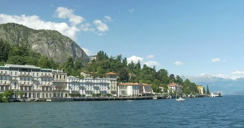Lake Como Cadenabbia Stock Footage 73927673
