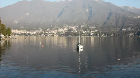Lake of Como Vídeos de archivo 1234320