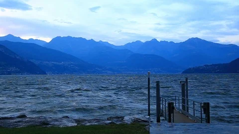 Lake of Como Stock Footage 86291690