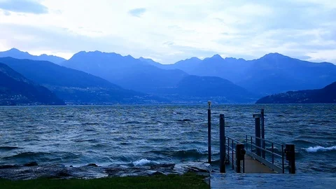 Lake of Como Stock Footage 86291738