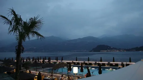 Lake Como in Italy Stock Footage 61575665