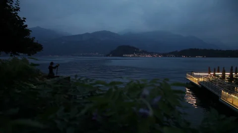 Lake Como in Italy Stock Footage 61575729