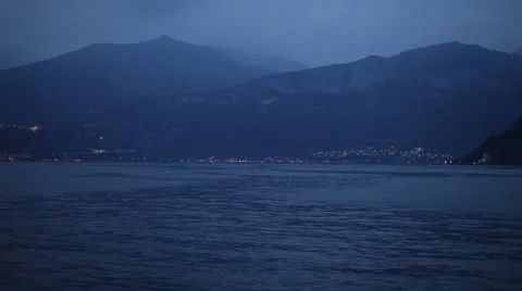 Lake Como in Italy Stock Footage 61575988