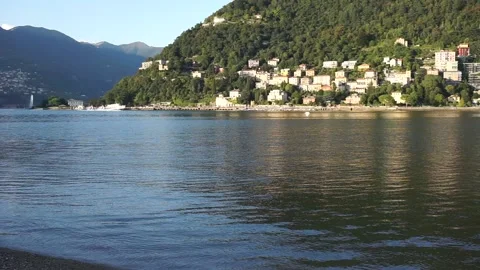 Lake Como Italy Stock Footage 138275719
