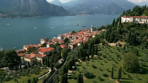 Lake Como Italy Stock Footage 254350306