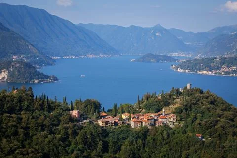 Lake como, italy Stock Photos