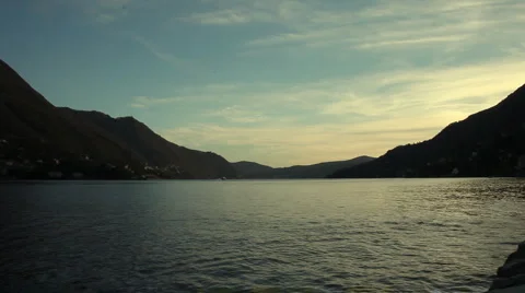 Lake of Como timelapse Vídeo Stock 3476116