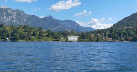 Lake Como Villa Melzi Vídeos de archivo 113233526