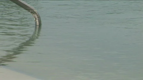 Lake conroe hotel pool 4 Stock Footage 569686