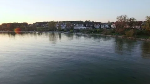 Lake Constance Aerial View Видео 75044879