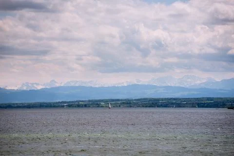 Lake Constance. Constance Germany Foto stock