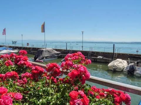 The lake constance in germany Stock Photos