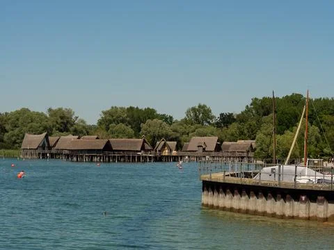 The lake constance in germany Foto stock