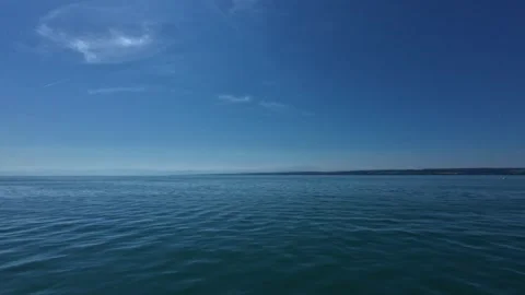 Lake Constance Views from Ferry Between Konstanz and Meersburg Stock Footage 341828871