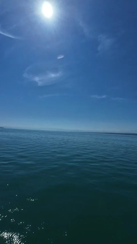 Lake Constance Views from Ferry Between Konstanz and Meersburg Stock Footage 341828874