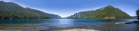 Lake Crescent Pan Stock Photos