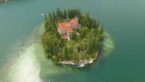 Lake in Croatia Stock Footage 150859312