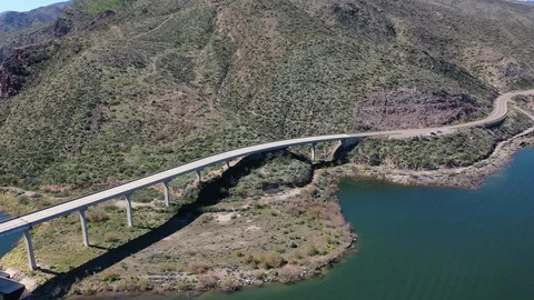 Lake crossing Stock Footage 125631559