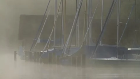 Lake at dawn Stock-Footage 8948084