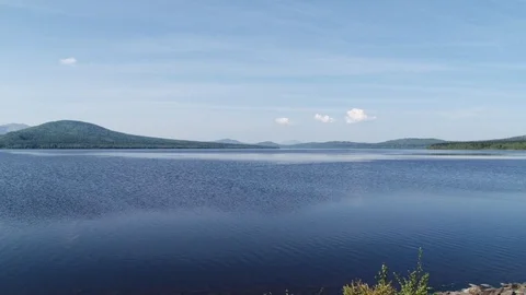 Lake day Stock Footage 93554064