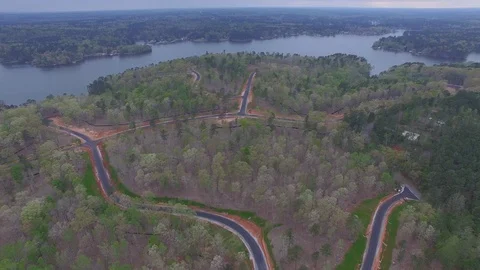 Lake Development Stock Footage 115650088