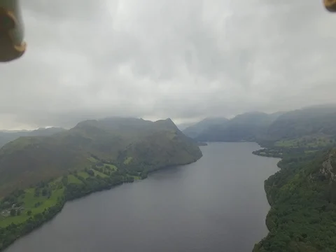 Lake District 4k Press Forward Cloudy Stock Footage 82662603