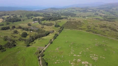 Lake District Fields Stock Footage 150237687