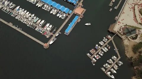 Lake dock Stock Footage 91913844