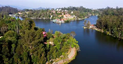 LAKE DRONE Stock Photos