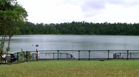 Lake eacham Stock Footage 798129