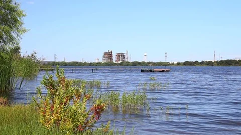Lake Eddleman in Texas Stock Footage 77889955